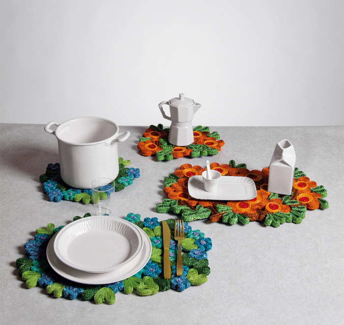 Декоративная подставка Seletti Florigraphie 00432 CML