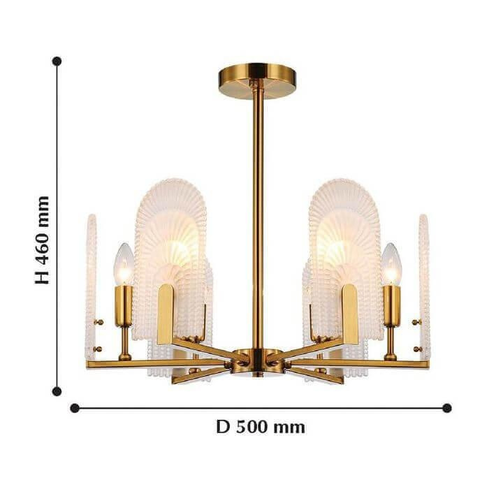 Подвесная люстра Favourite Scutum 2270-6P