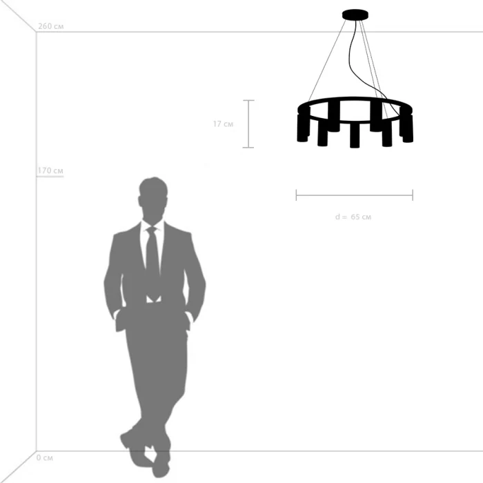 Люстра подвесная Roma Lightstar 718097
