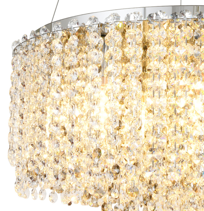 Люстра подвесная Stilfort 2187/09/12P Rain of Crystal