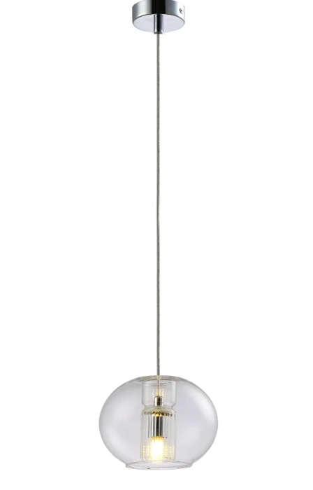 Светильник подвесной Crystal Lux BELEZA SP1 E CHROME