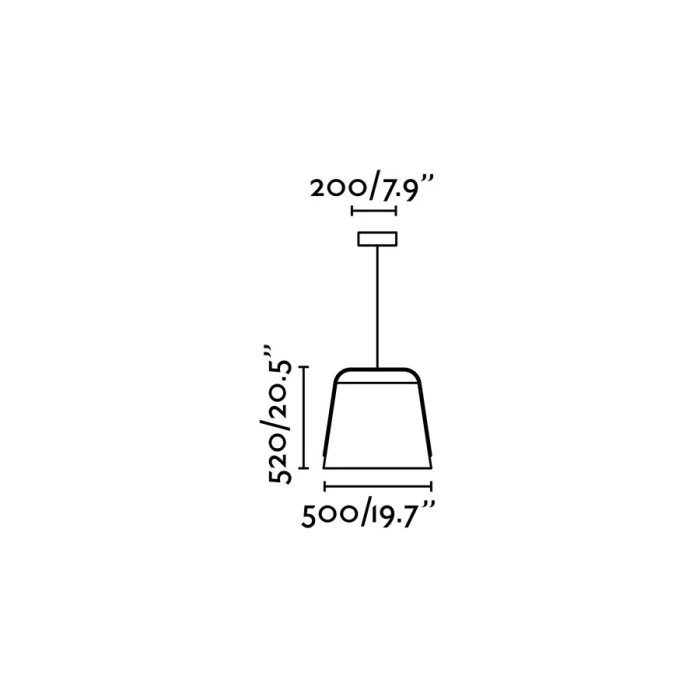 Подвесной светильник STOOD