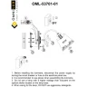 Светильник настенный Omnilux Priatu OML-53701-01