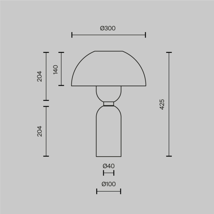 Настольная лампа Maytoni Memory MOD177TL-01W