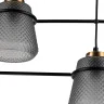 Подвесная люстра Indigo Astratto 11016/3P Black V000158