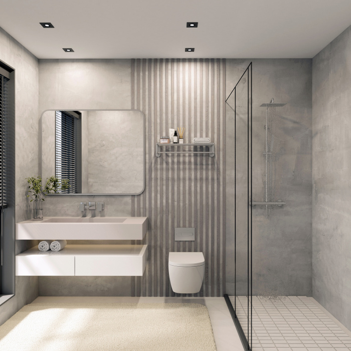 Влагозащищенный светильник Denkirs PORT DK3102-BK