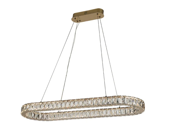Подвесной светильник Newport 8580/90 C oval gold М0071381