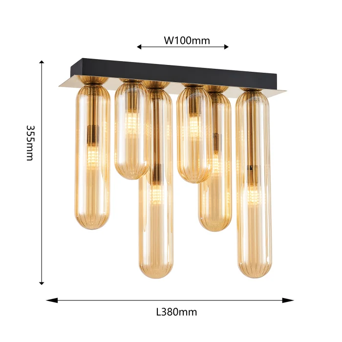 Потолочный светильник Favourite 4455-6P