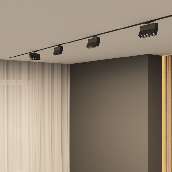 Светильник на шине Denkirs Edder DK6446-BK