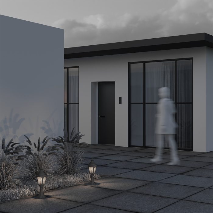 Садово-парковый светильник Maytoni Goiri O029FL-01BZ