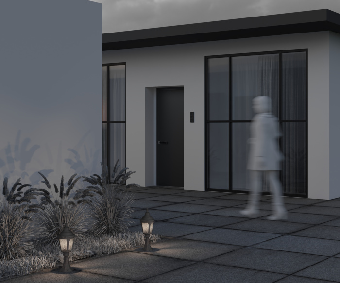 Садово-парковый светильник Maytoni Goiri O029FL-01BZ