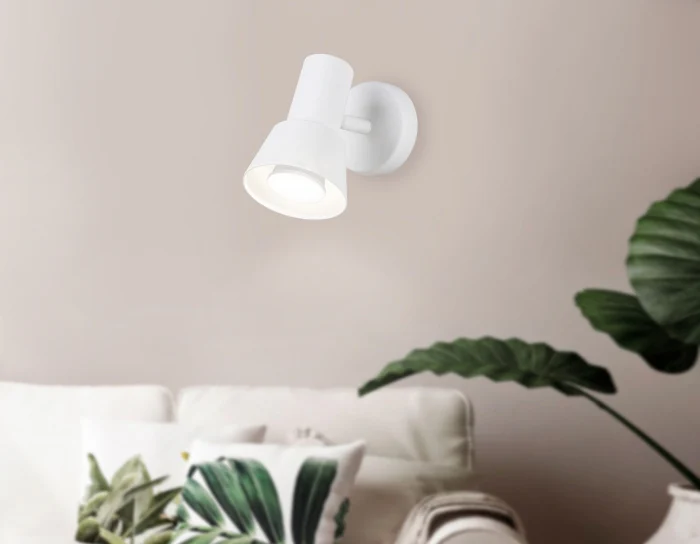 Накладной поворотный спот со сменной лампой GU10 Ambrella light TA13111