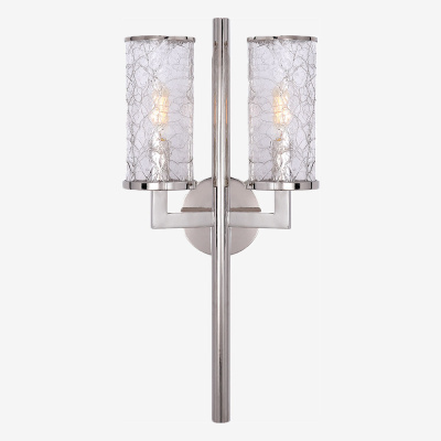 Бра Liaison Double Arm Sconce Хром ImperiumLoft