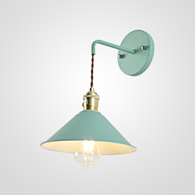 Бра с подвесным плафоном BRAID WALL Green ImperiumLoft