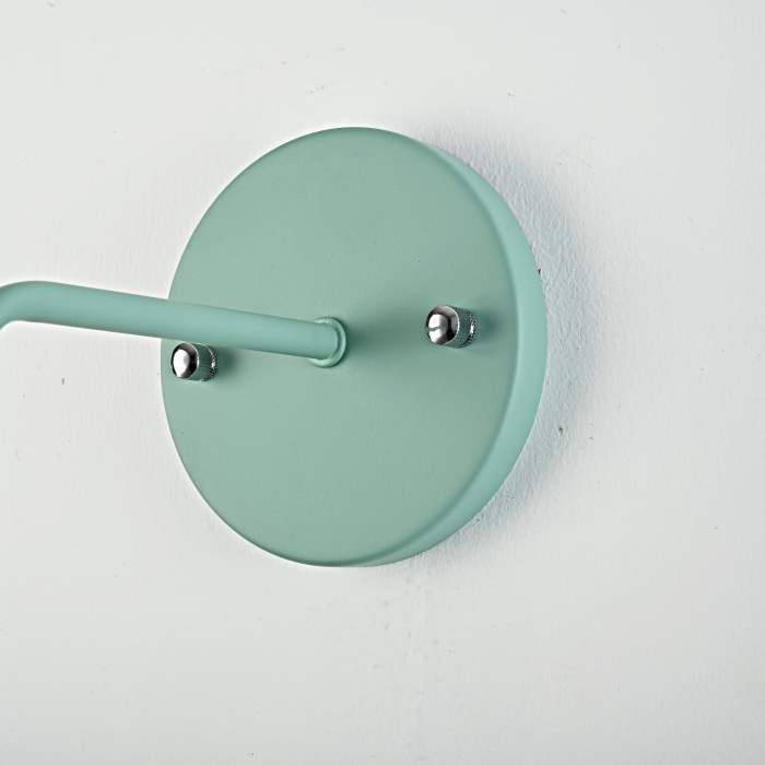 Бра с подвесным плафоном BRAID WALL Green ImperiumLoft