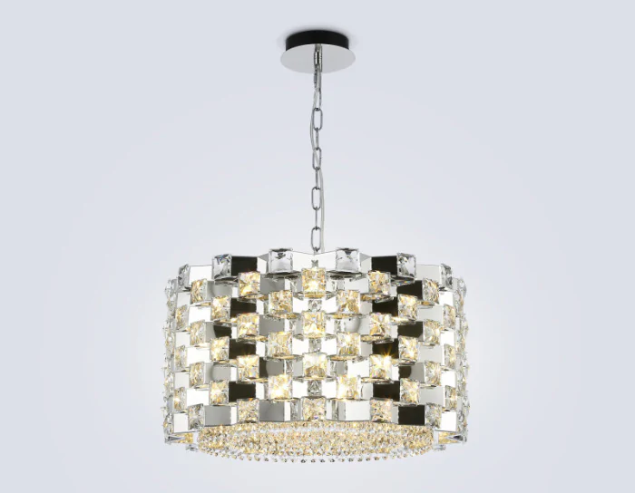 Подвесная люстра с хрусталем HIGH LIGHT AMBRELLA LIGHT LH41001