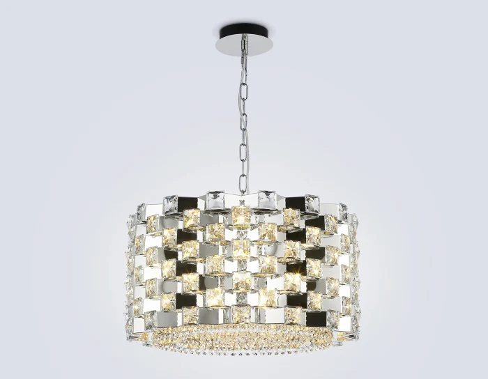 Подвесная люстра с хрусталем HIGH LIGHT AMBRELLA LIGHT LH41001