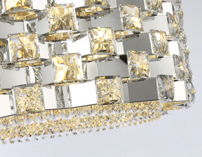 Подвесная люстра с хрусталем HIGH LIGHT AMBRELLA LIGHT LH41001