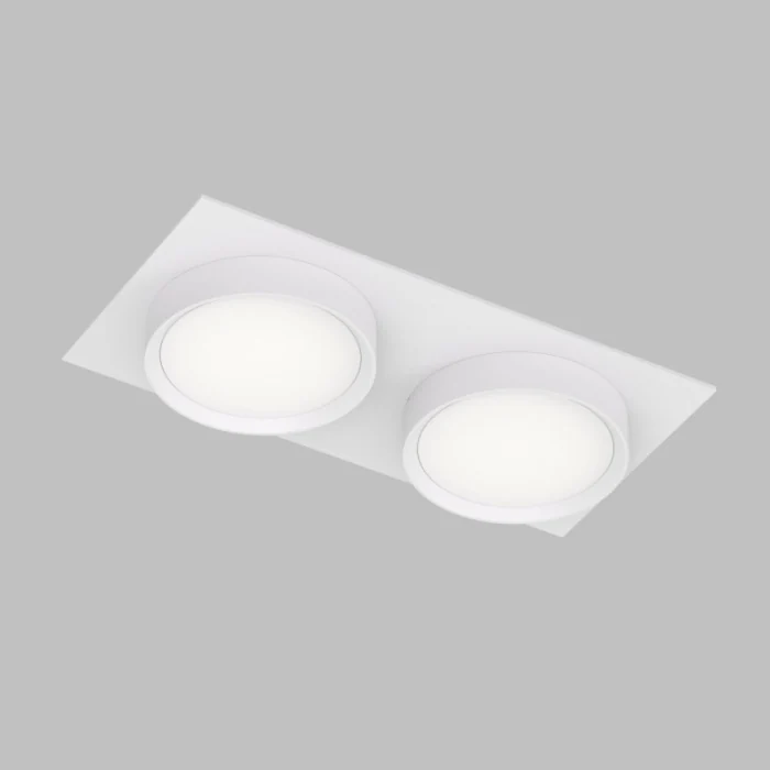 Точечный встраиваемый светильник FLAT DK2092-WH