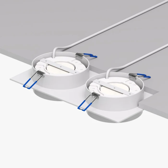 Точечный встраиваемый светильник FLAT DK2092-WH