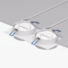 Точечный встраиваемый светильник FLAT DK2092-WH