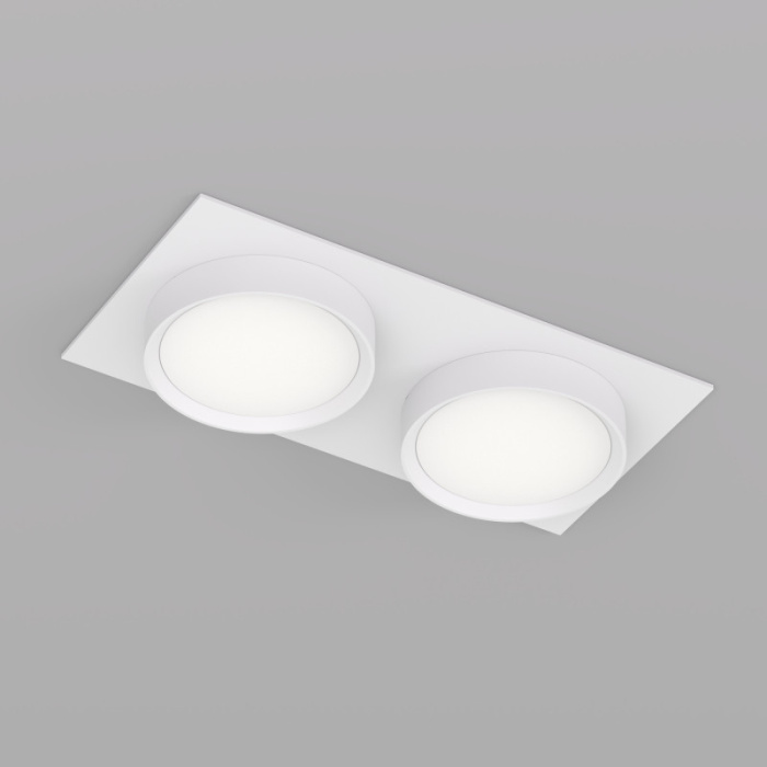 Точечный встраиваемый светильник FLAT DK2092-WH