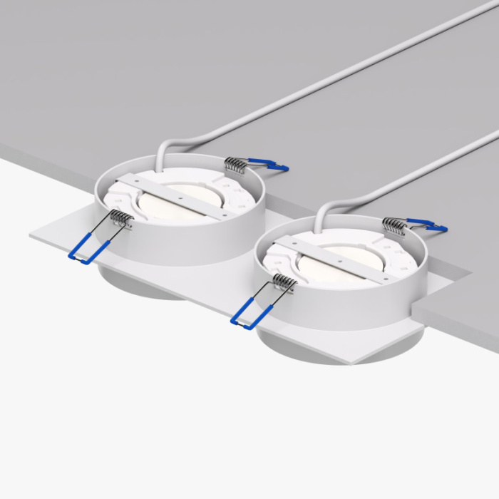 Точечный встраиваемый светильник FLAT DK2092-WH