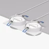 Точечный встраиваемый светильник FLAT DK2092-WH