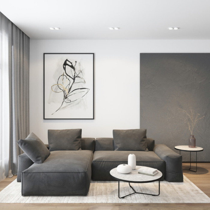 Точечный встраиваемый светильник FLAT DK2092-WH