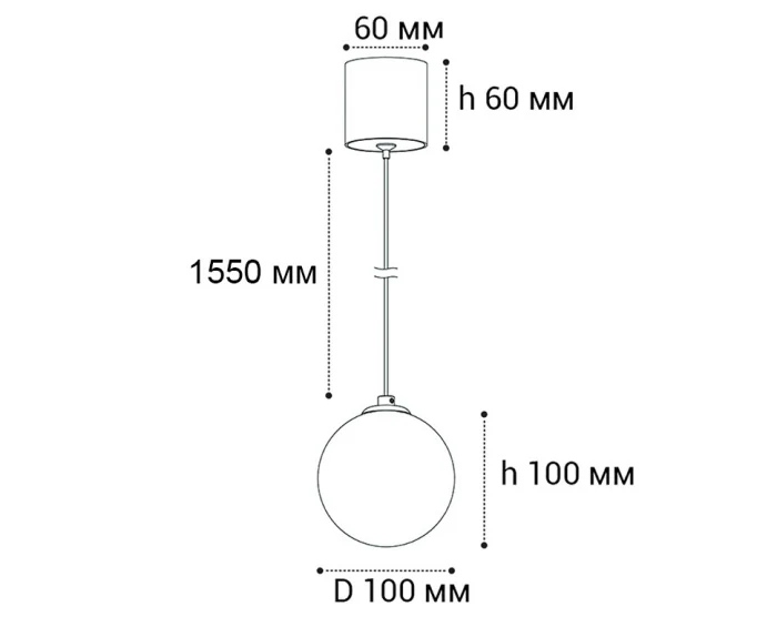 Подвесной светильник Italline IT08-8025 black 3000K