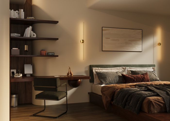 Настенный светильник Maytoni Elegant C084WL-L18BS2.7K