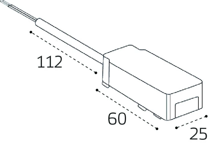 Коннектор питания ITALLINE IT09-9025 black