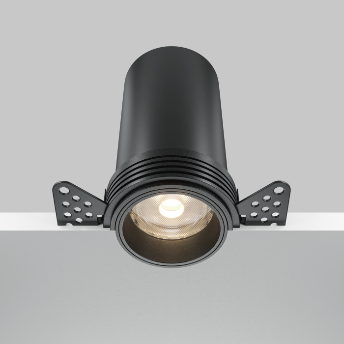 Встраиваемый светильник Maytoni Focus LED DL125-L12-4K-TRS-B