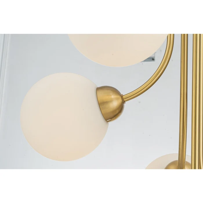 Люстра на штанге Belfast Bryson L-8130-5A BR GL