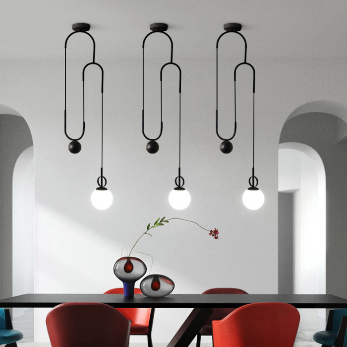 Подвесной светильник NEWTON BLACK ImperiumLoft