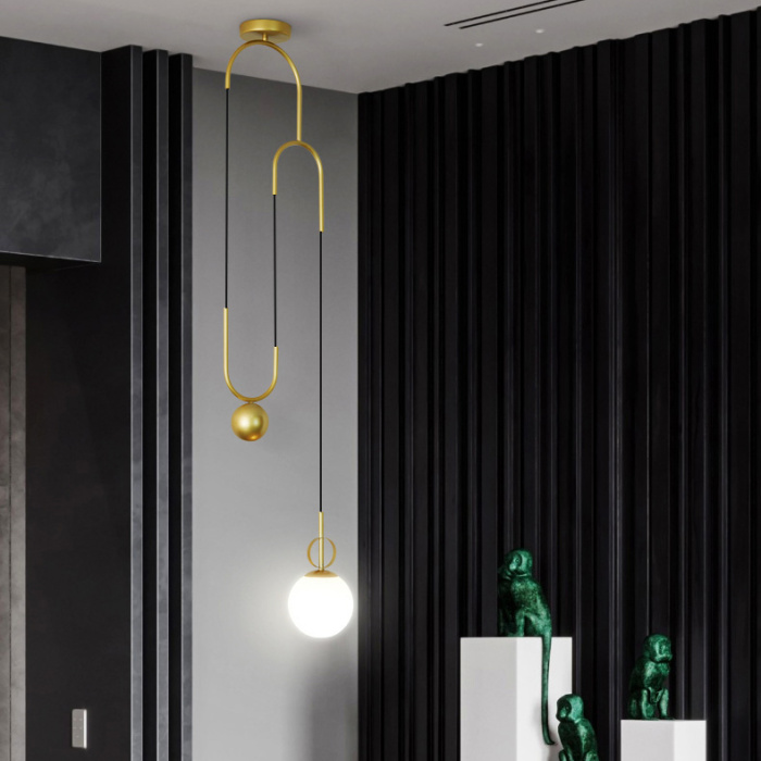 Подвесной светильник NEWTON BLACK ImperiumLoft