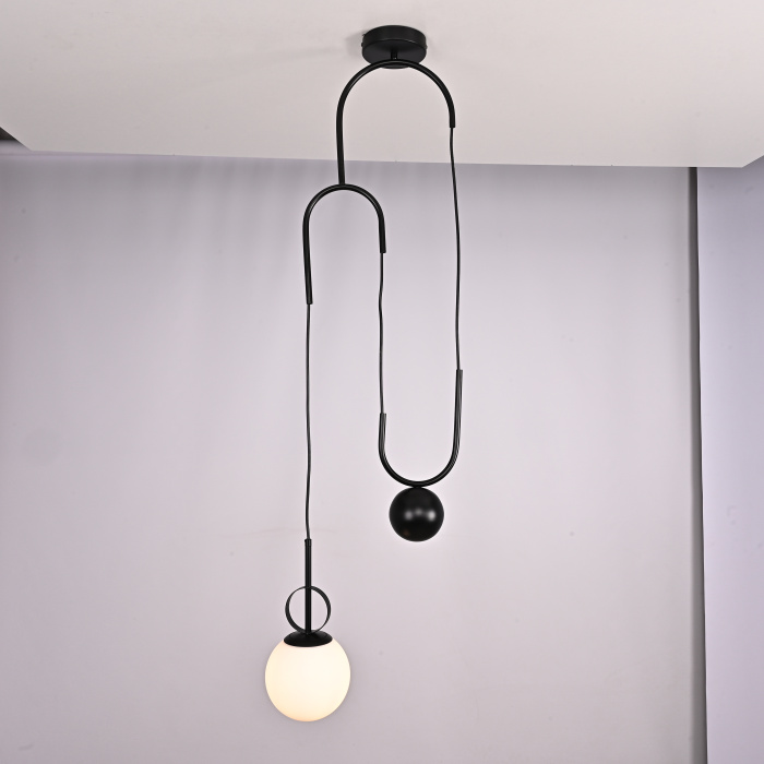 Подвесной светильник NEWTON BLACK ImperiumLoft