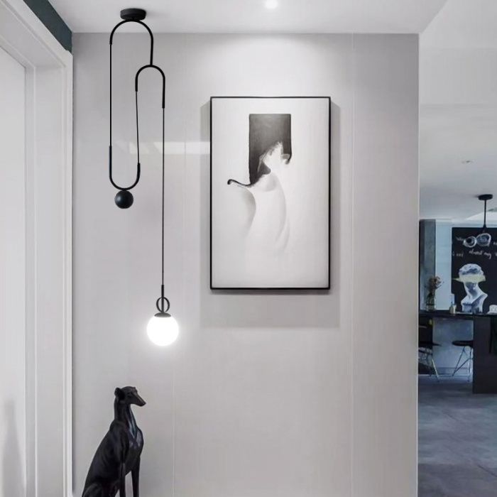 Подвесной светильник NEWTON BLACK ImperiumLoft