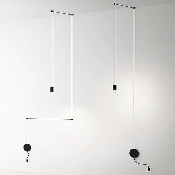 Подвесной светильник VIA Wireflow polyhedral 0347 Free-Form pendant lamp ImperiumLoft