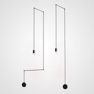 Подвесной светильник VIA Wireflow polyhedral 0347 Free-Form pendant lamp ImperiumLoft