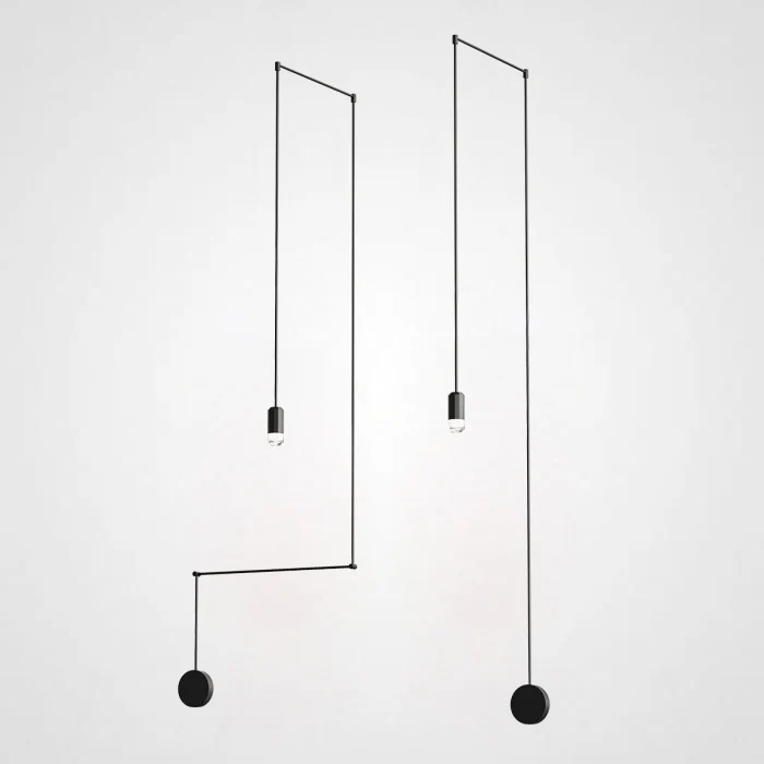 Подвесной светильник VIA Wireflow polyhedral 0347 Free-Form pendant lamp ImperiumLoft