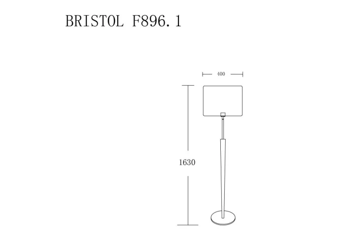 Торшер Lucia Tucci BRISTOL F896.1