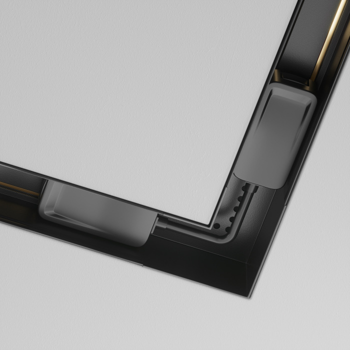 Коннектор угловой Radity встраиваемый черный Maytoni TRA084CL-12B