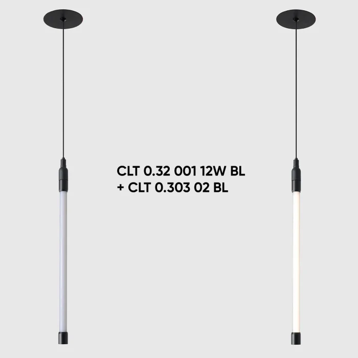 Встраиваемое потолочное крепление с драйвером для модульной системы Crystal Lux CLT 0.303 03 BL