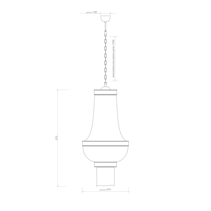 Подвесная люстра Covali JPL-10476a