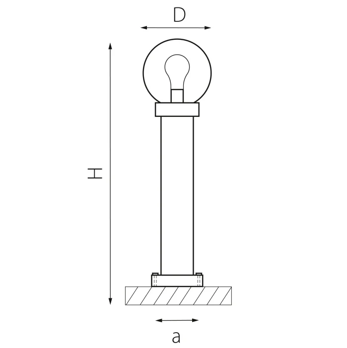 Светильник уличный Bolla Lightstar 373910