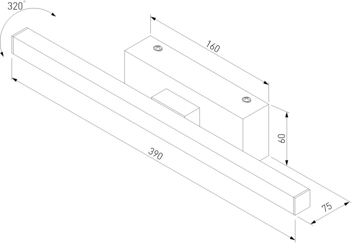 Настенный светильник Elektrostandard Rino 4690389189180