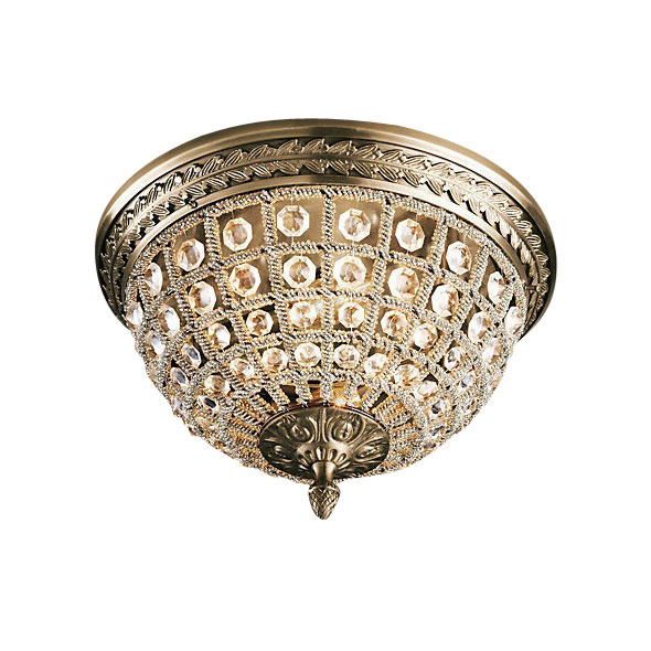 Потолочная люстра Delight Collection 19th c. Casbah KR0108W-2 antique brass