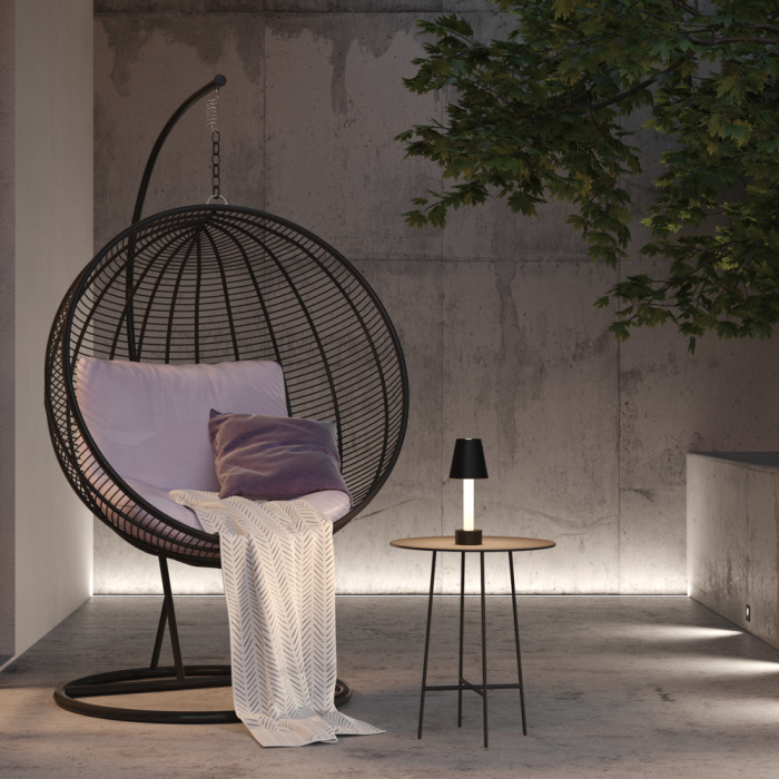 Коннектор для магнитных треков угловой Nowodvorski Lvm Inside Black 10165