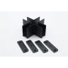 Соединитель Х-образный Aployt Magnetic track 220 APL.0283.00.04